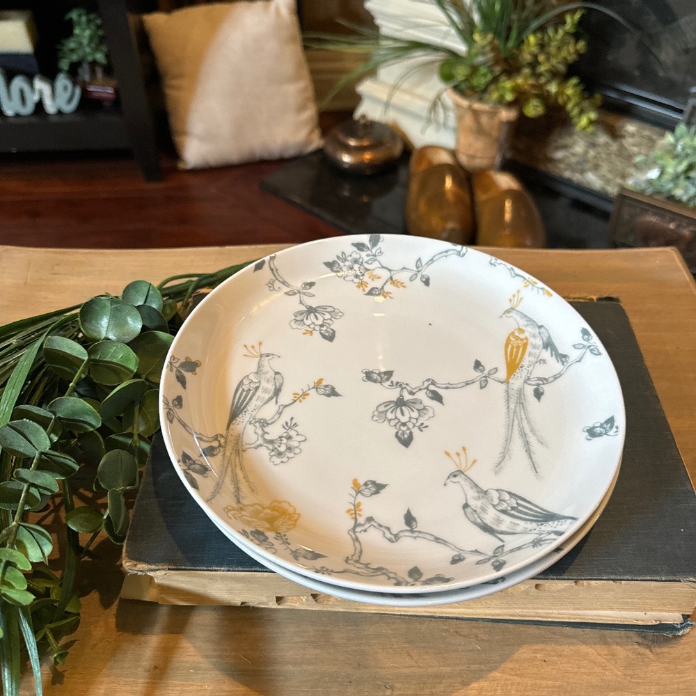 VIVO VILLEROY & BOCH GROUP LIMITED EDITION SET OF 2 BREAKFAST PLATES  8.25"